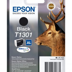÷ Tinta original epson t1301 negro c13t13014012 10.1ml