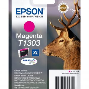 ÷ Tinta original epson t1303 magenta c13t13034012 10.1ml