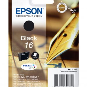 ÷ Tinta original epson t1621 negro c13t16214012 5.4ml