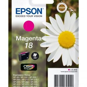 ÷ Tinta original epson t1803 magenta c13t18034022 3.3ml - con alarma