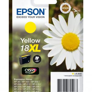 ÷ Tinta original epson t1814 xl amarillo c13t18144012 6.6ml
