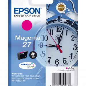 ÷ Tinta original epson t2703 magenta c13t27034012 3.6ml