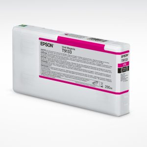 ÷ Tinta original epson t9133 magenta vivo c13t913300 200ml