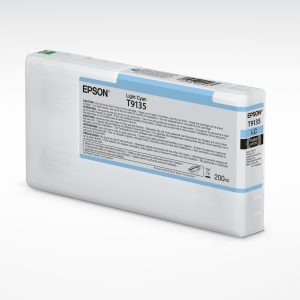 ÷ Tinta original epson t9135 cian claro c13t913500 200ml