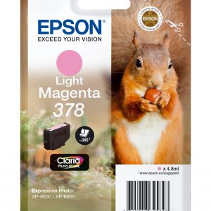 ÷ Tinta original epson t3786 magenta claro c13t37864010 4.8ml