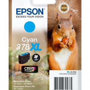 ÷ Tinta original epson t3792 xl cian c13t37924010 9.3ml