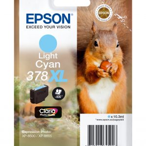 ÷ Tinta original epson t3795 xl cian claro c13t37954010 10.3ml