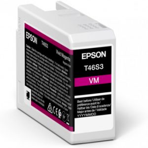 ÷ Tinta original epson t46s3 magenta vivo c13t46s300 25ml