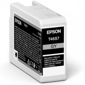 ÷ Tinta original epson t46s7 gris c13t46s700 25ml