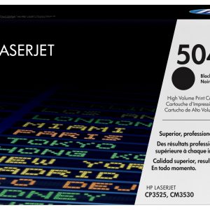 ÷ Tóner original hp ce250x negro 504x 10.500 páginas