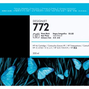 ÷ Tinta original hp n772 negro foto cn633a 300ml